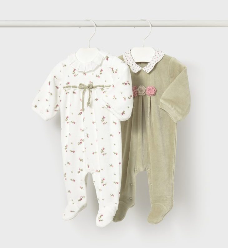 Set Tutina Neonata Verde