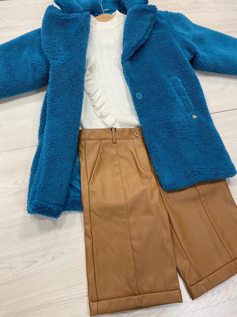 Shorts Ragazza Similpelle - Image 2