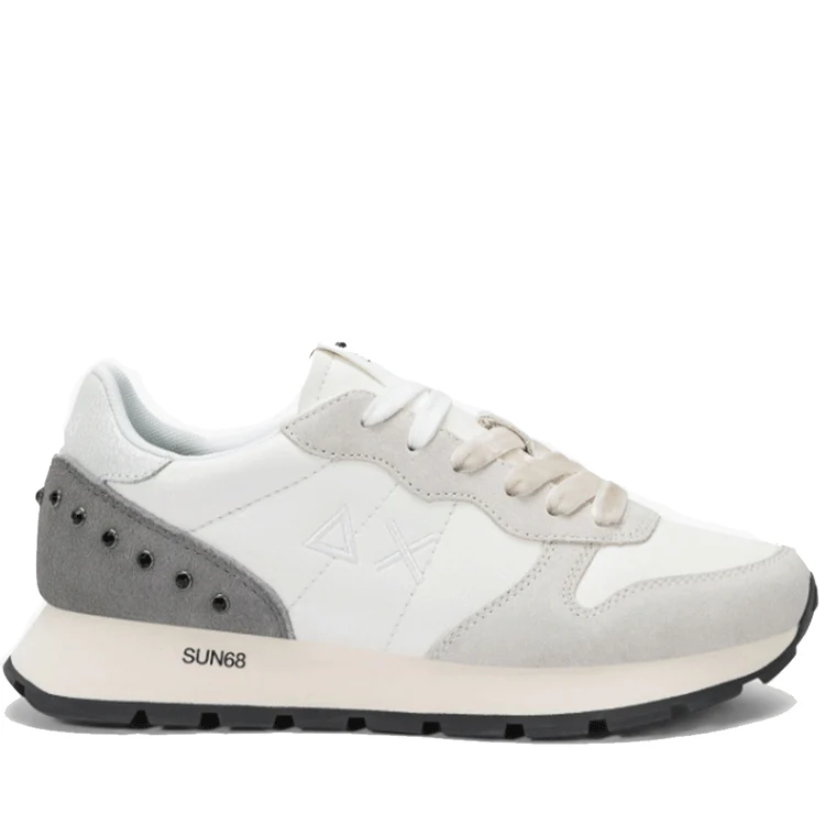 Sneakers Donna Ally Studs Colore Bianco Panna Sun68