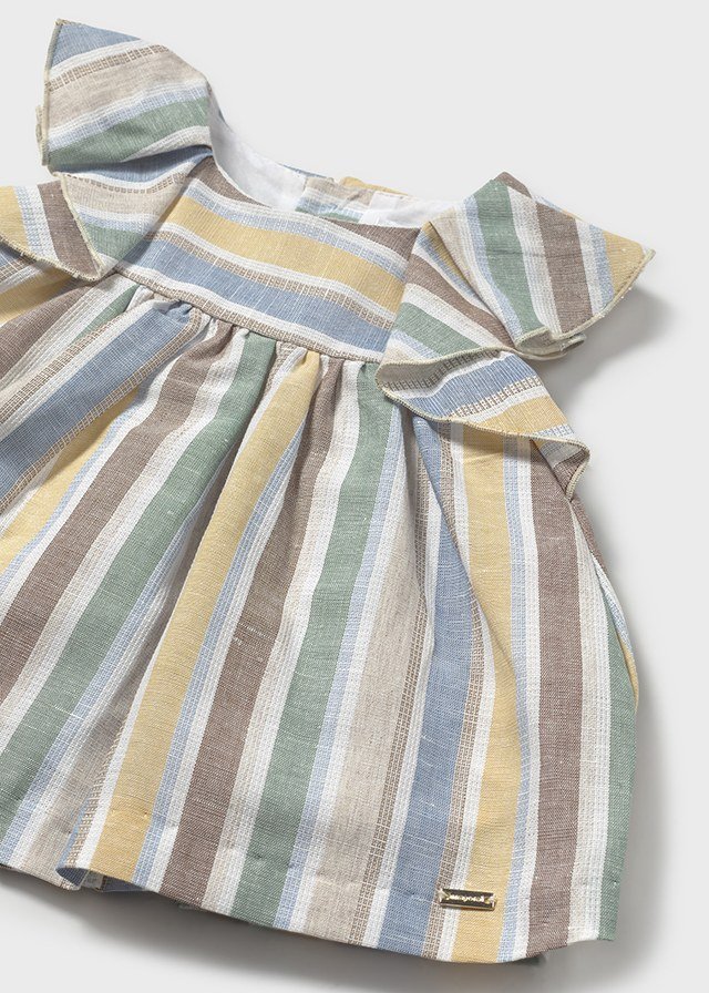 Vestito Neonata Righe - Image 2
