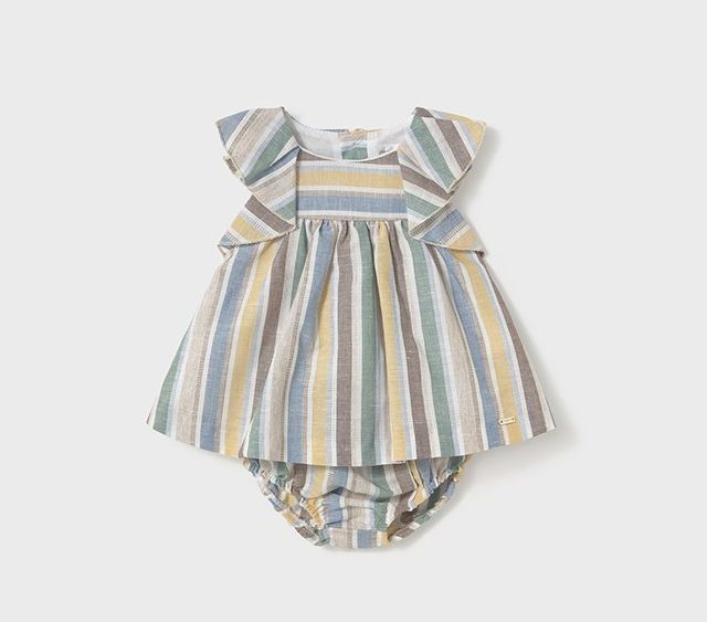Vestito Neonata Righe