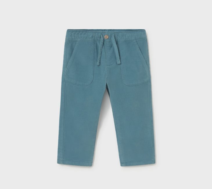 Pantalone Neonato Bambino Chino Verde