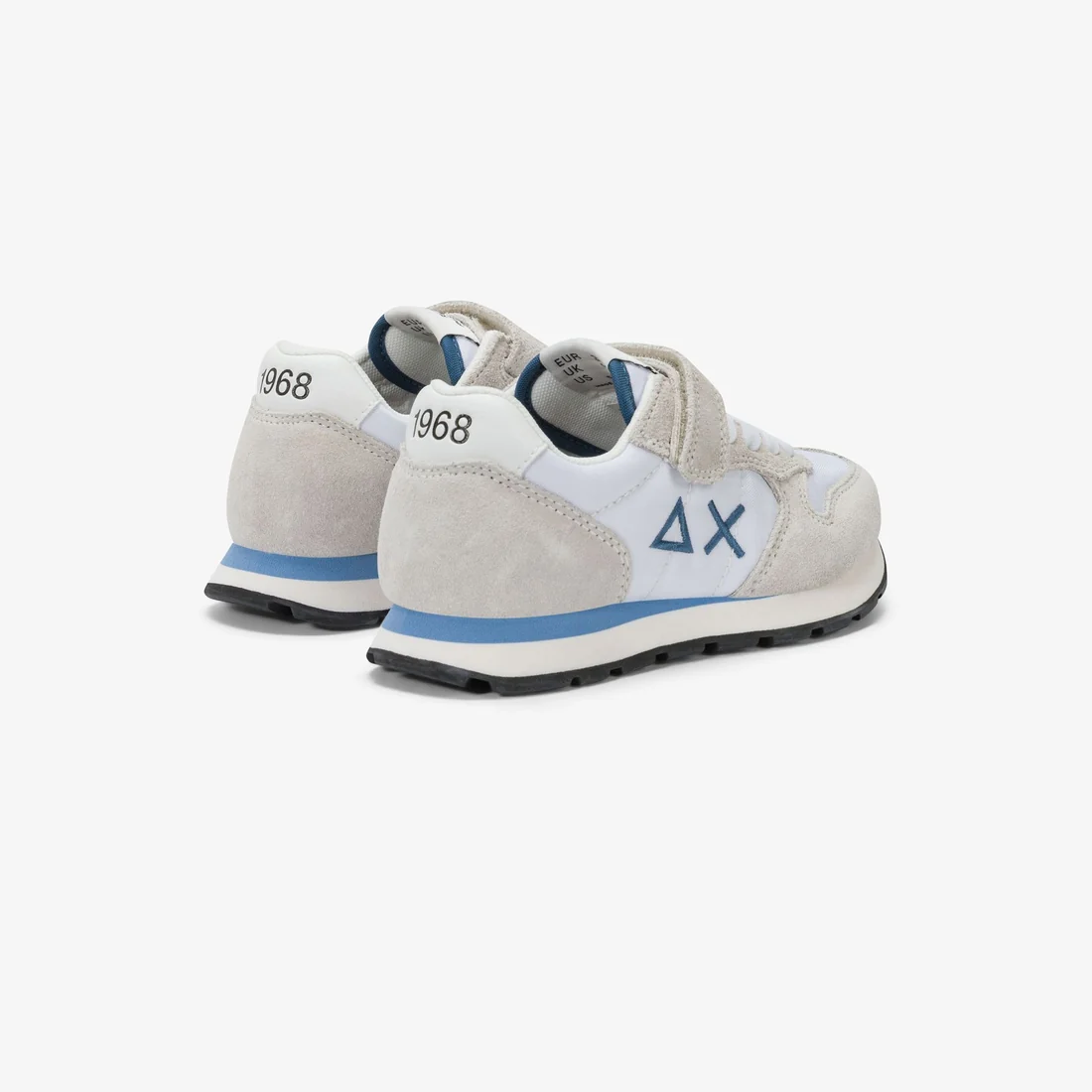 Sneakers Bambino in pelle e tessuto Boy's Tom Solid Sun68 - Image 3