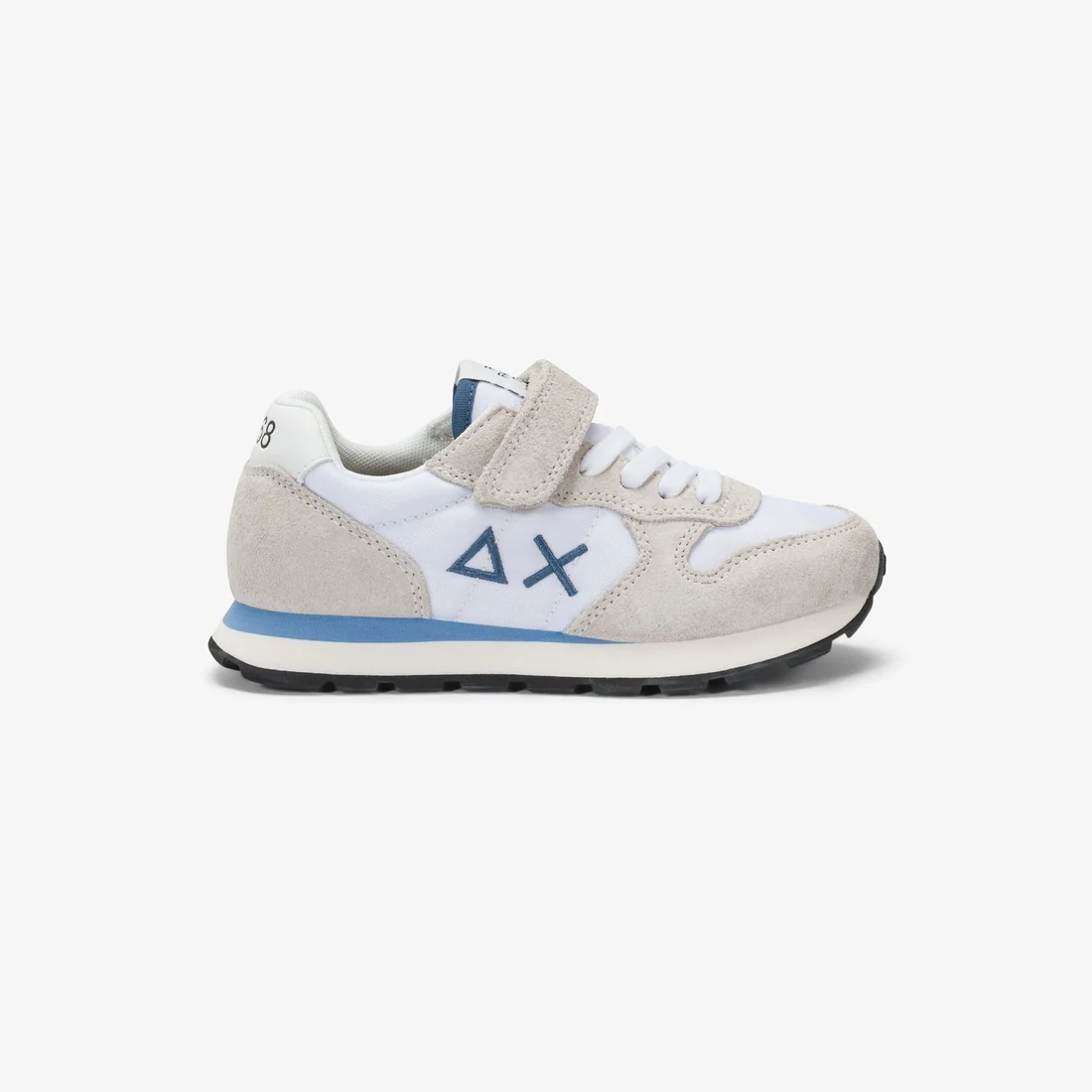 Sneakers Bambino in pelle e tessuto Boy's Tom Solid Sun68