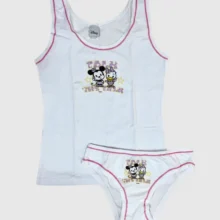 Coordinato Ragazza Canotta Spalla Larga + Slip Art.05 Disney