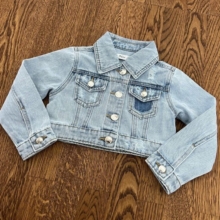 Giubbino Jeans Bambina