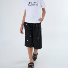 Maglia Bambina Ragazza Bianca TooBeToo T1330 2