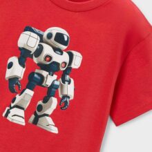 Maglia Rossa Bambino Robot Mayoral 3066 2
