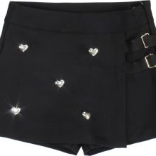 Pantaloncino Bambina Nero TooBeToo TB1541