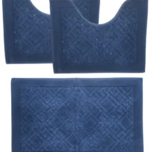 Tappeto Bagno Set 3 Pezzi Baron AV00020903 Linea Oro