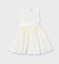 Vestito Bambina Panna