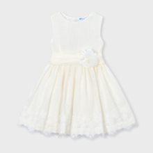 Vestito Bambina Panna